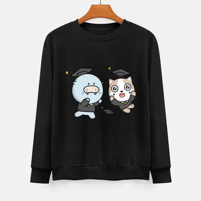  Front Patterned Long Sleeve TopRegular Minimal