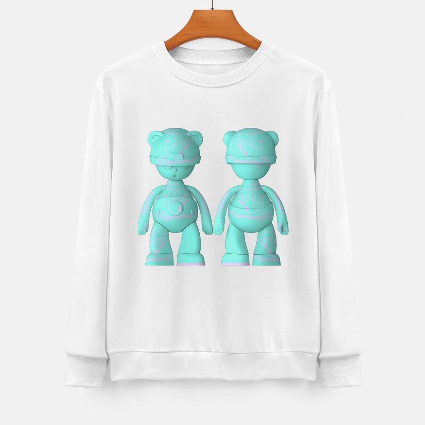 Long Sleeve With Front PatternRegular Plain