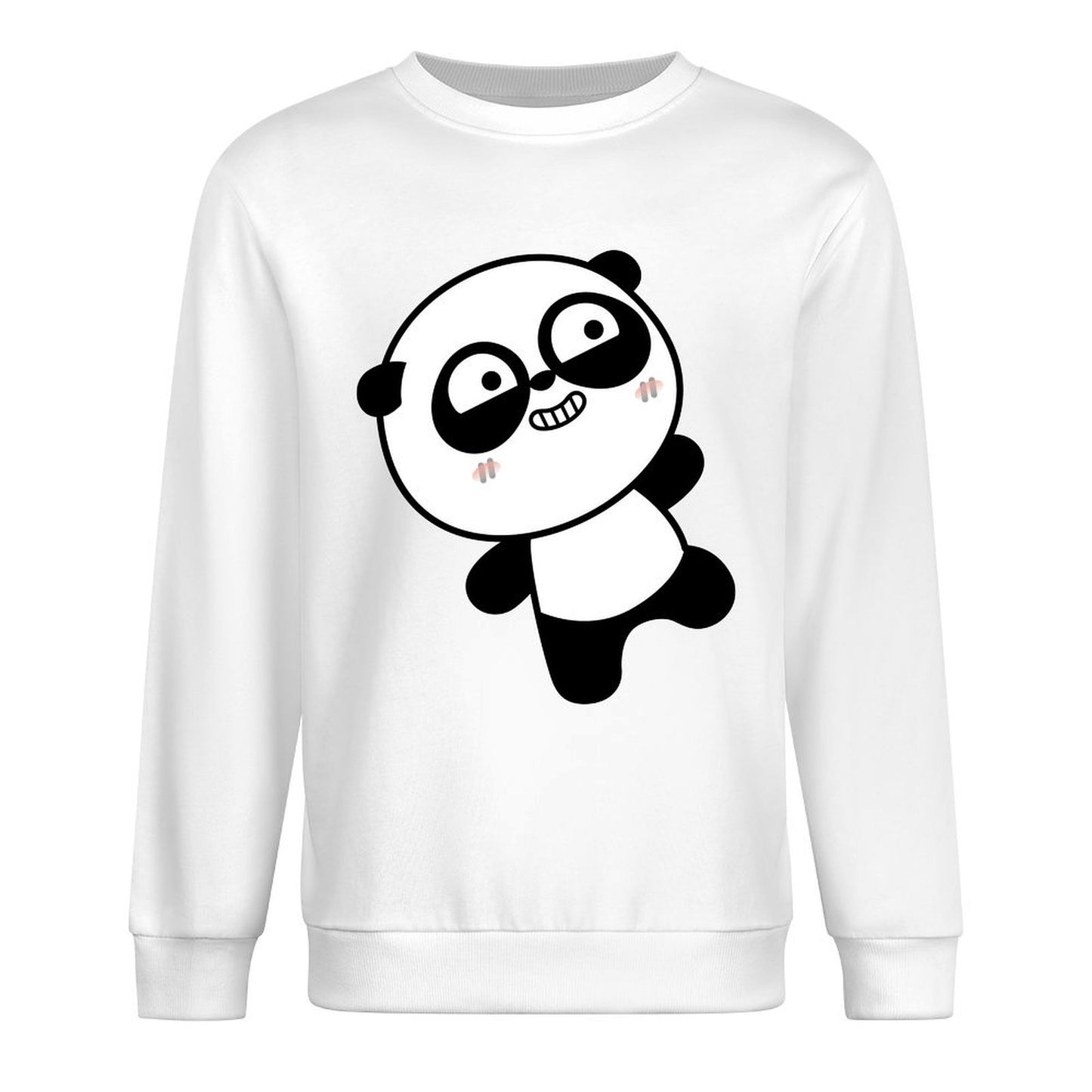 Front Patterned Long Sleeve TopRetro Essential