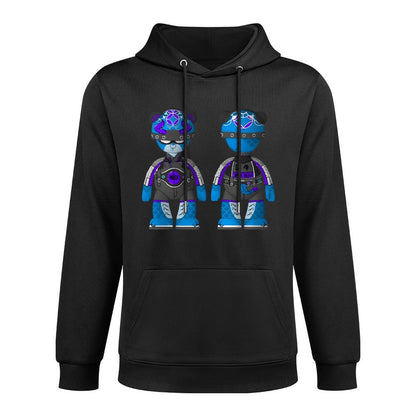 IPIB 250g Hooded Pocket Sweatshirt Front GraphicMen's Hooded  Sweatshirt6000095-1