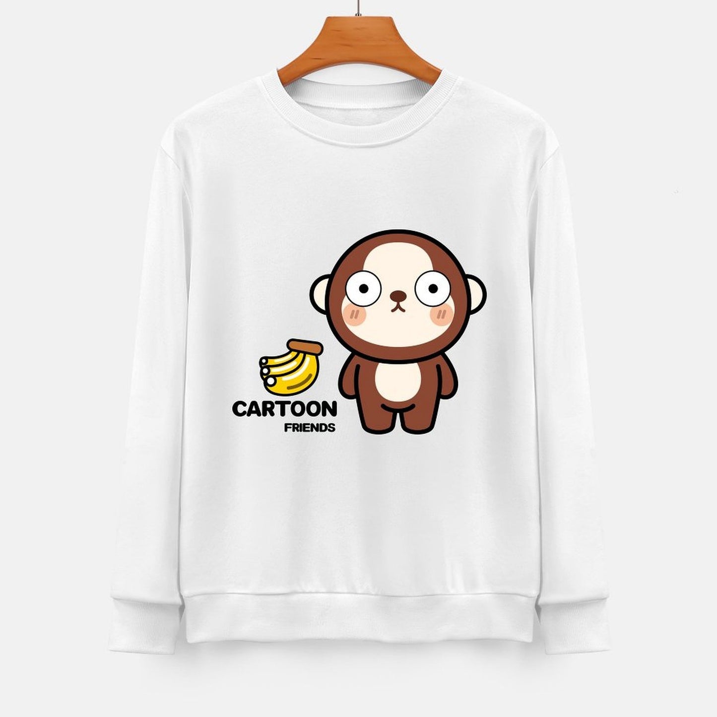 Front Patterned Long Sleeve TopEverydayWear Classic Fit