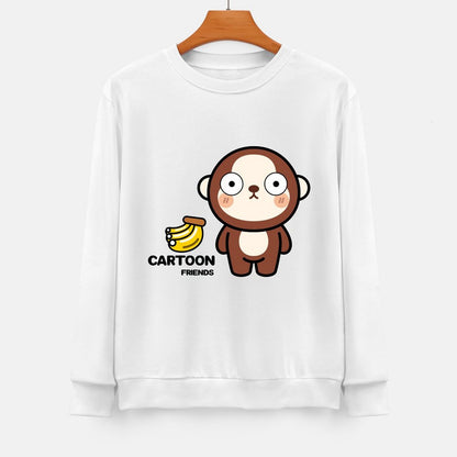 Front Patterned Long Sleeve TopEverydayWear Classic Fit