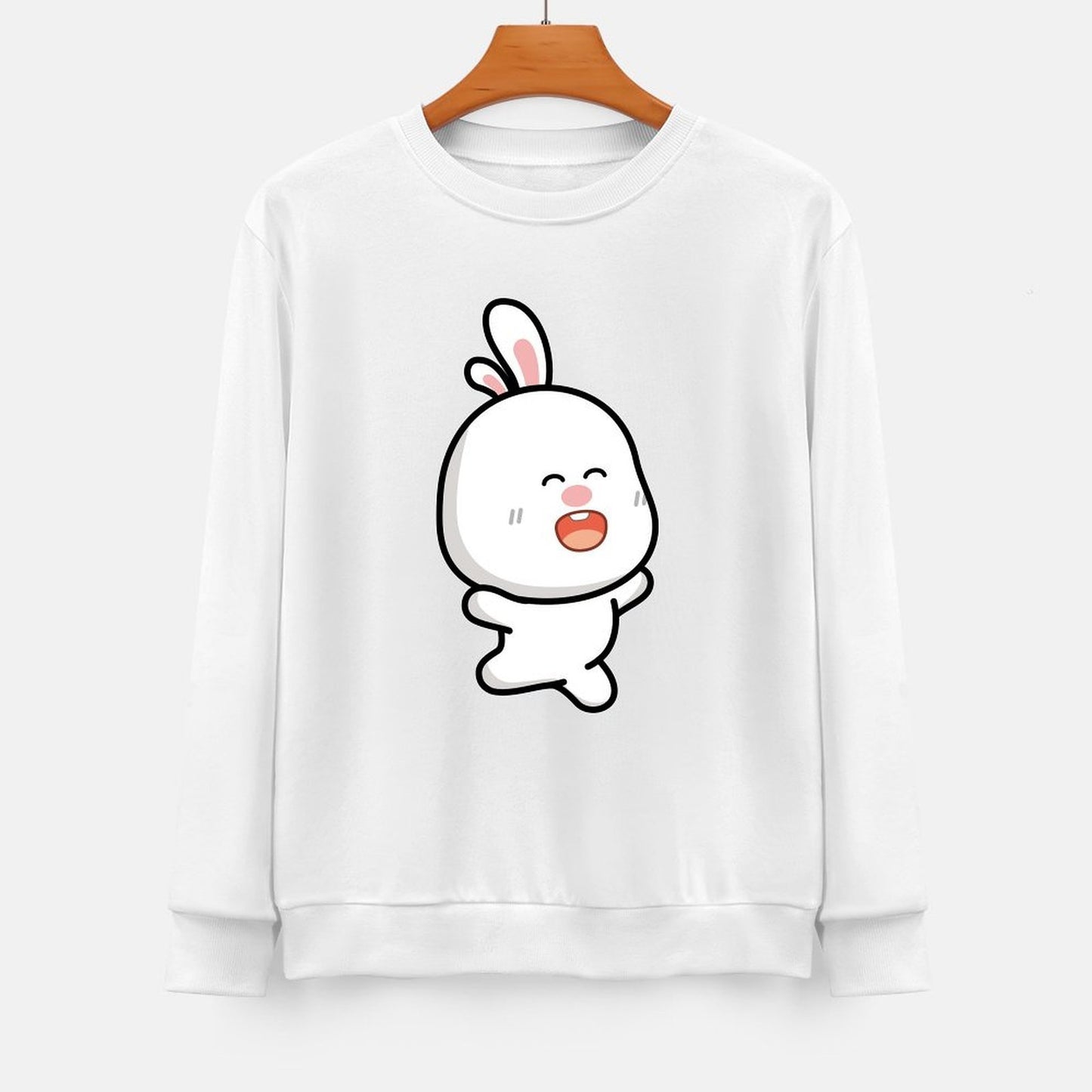 Front Patterned Long Sleeve TopPremium Neat