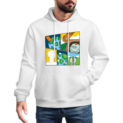 Indoor SmoothWear Front Graphic Hoodies