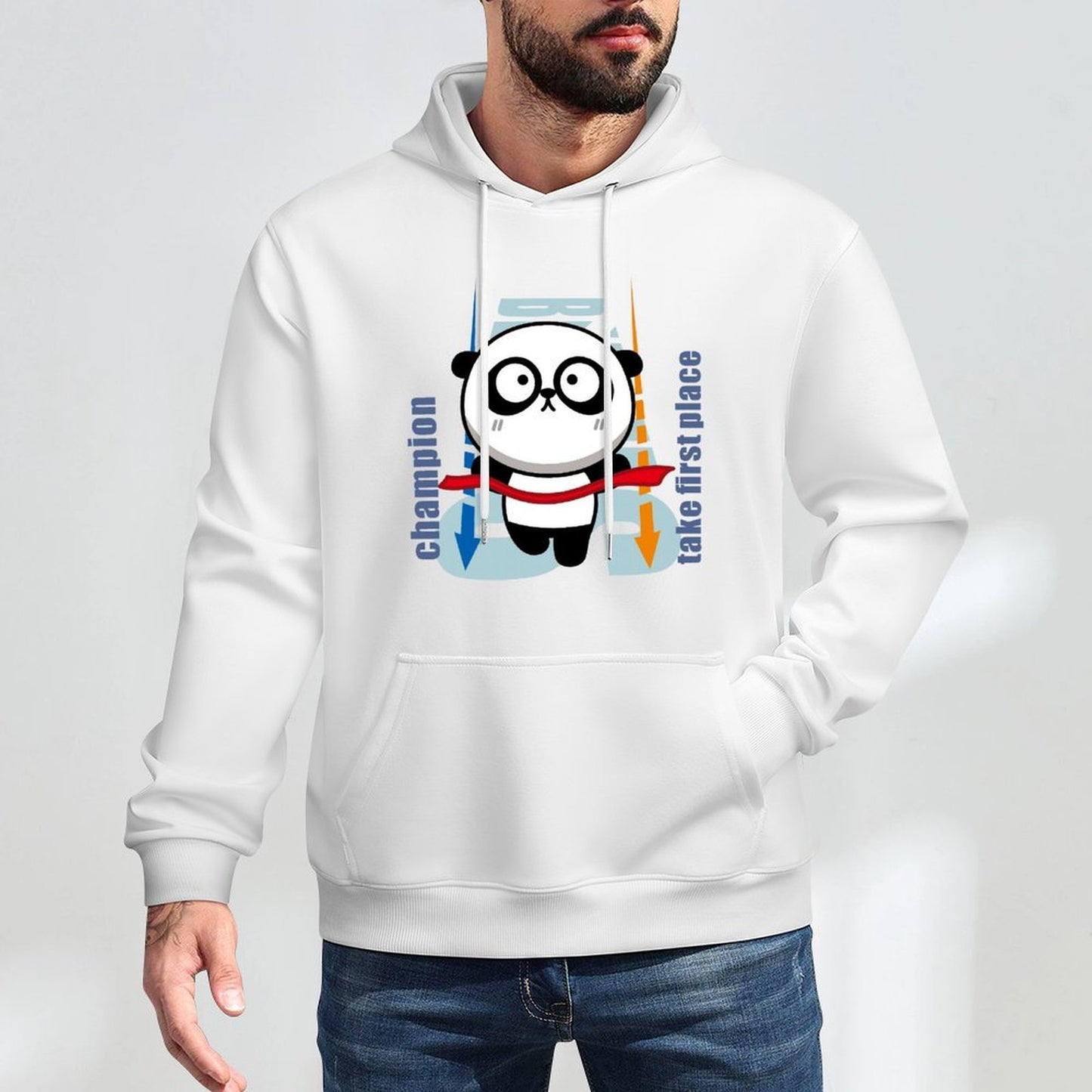 Front Graphic Hoodies100% Cotton EssentialFit