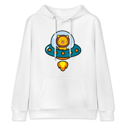Cotton Classic Fit Front Graphic Hoodies