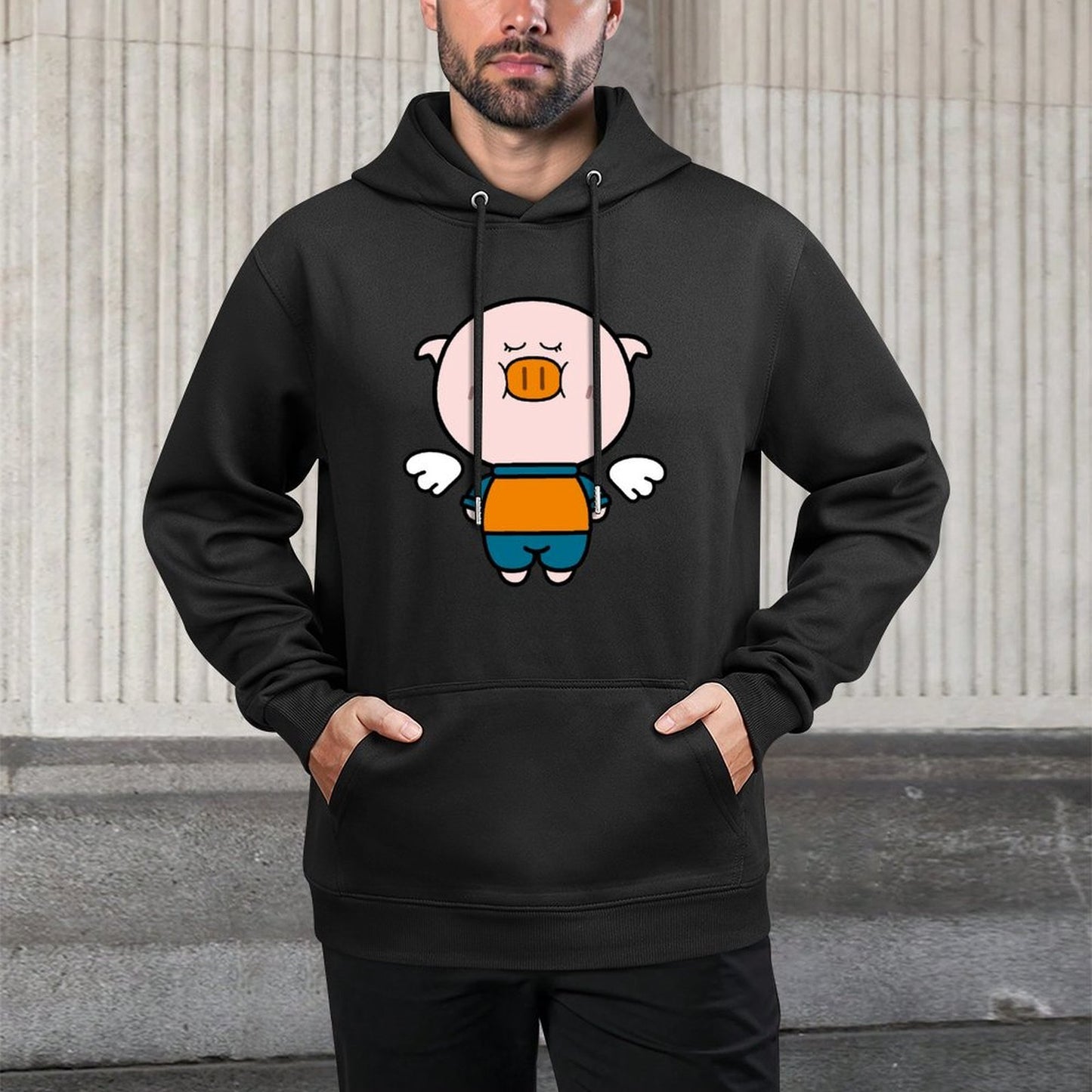 EasyWear Vibrant Colors Front Graphic Hoodies