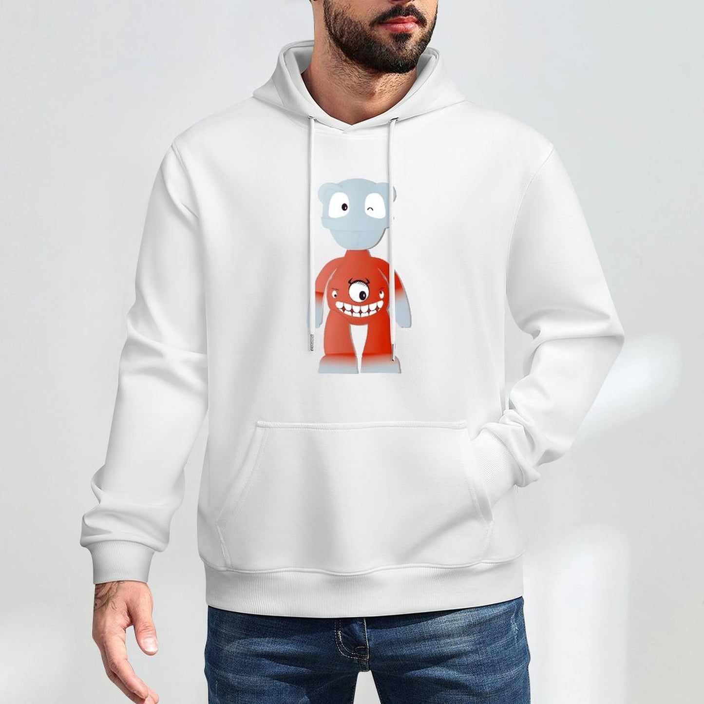 Hoodie Front PatternIndoor TrueFit