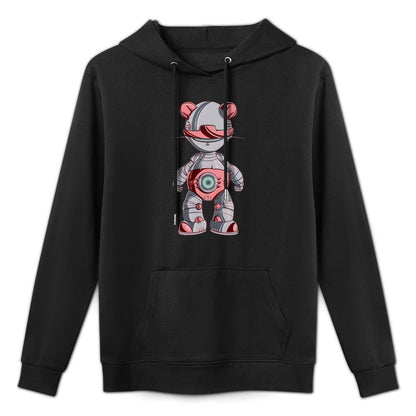 Hoodie Front PatternSolid Sleek