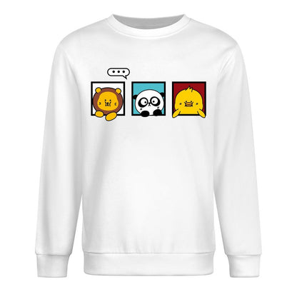 Front Patterned Long Sleeve TopFitted Wrinkle-Free