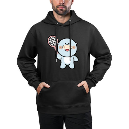 Vibrant Colors Minimal Front Graphic Hoodies