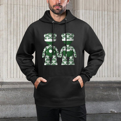IPIB 250g Hooded Pocket Sweatshirt Front GraphicMen's Hooded  Sweatshirt6000096-2