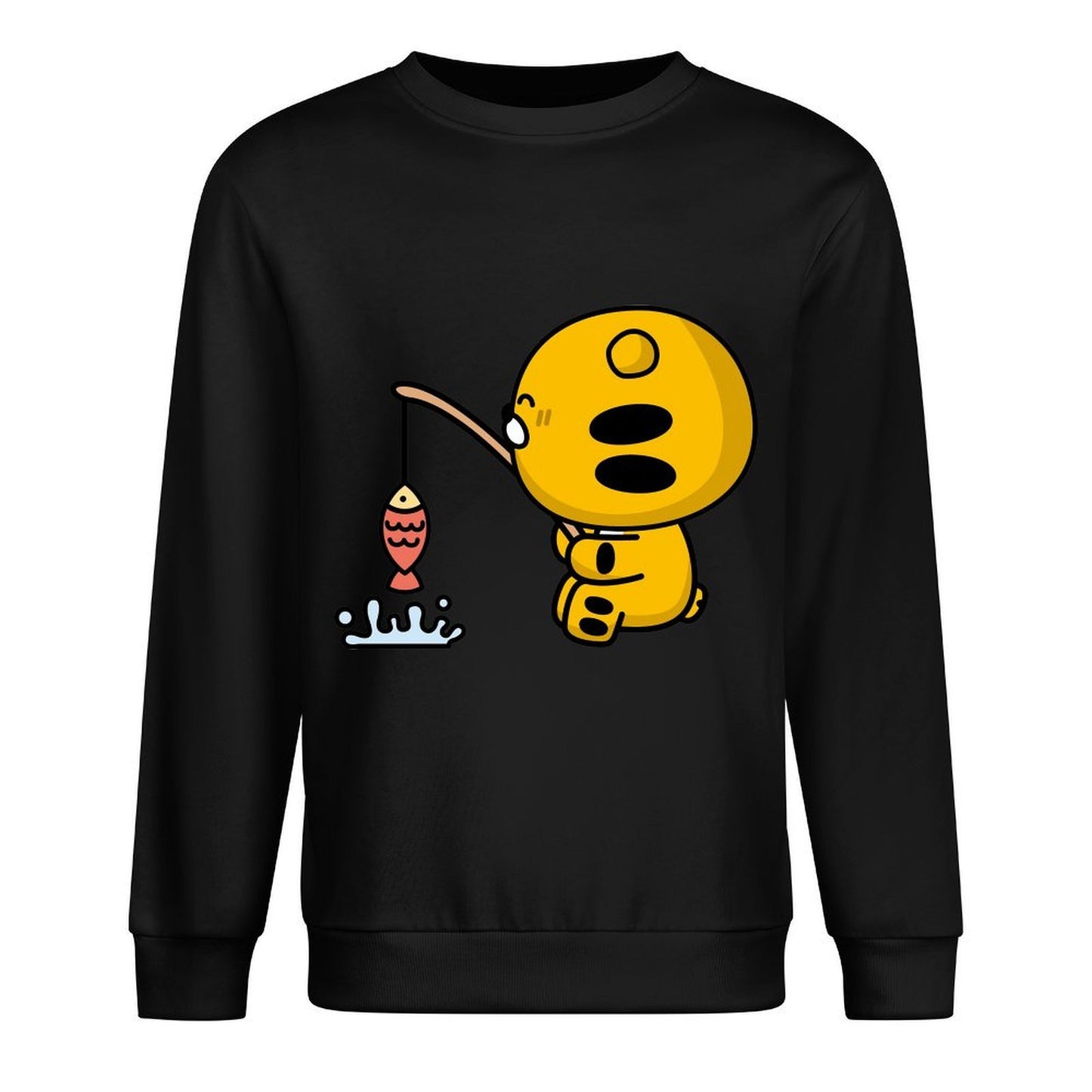 Front Patterned Long Sleeve TopMidweight On-Demand