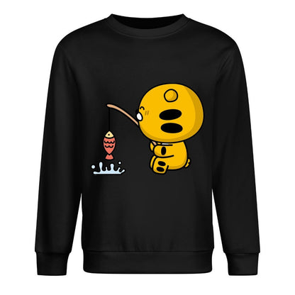 Front Patterned Long Sleeve TopMidweight On-Demand