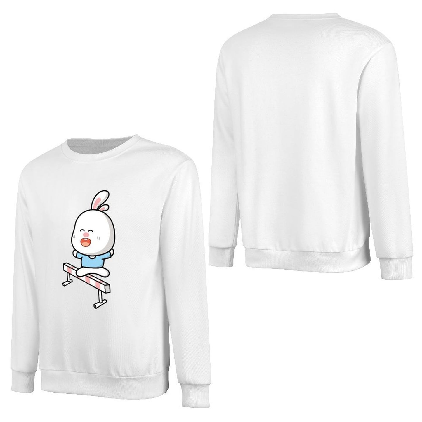 Front Patterned Long Sleeve TopEverydayFit Reliable