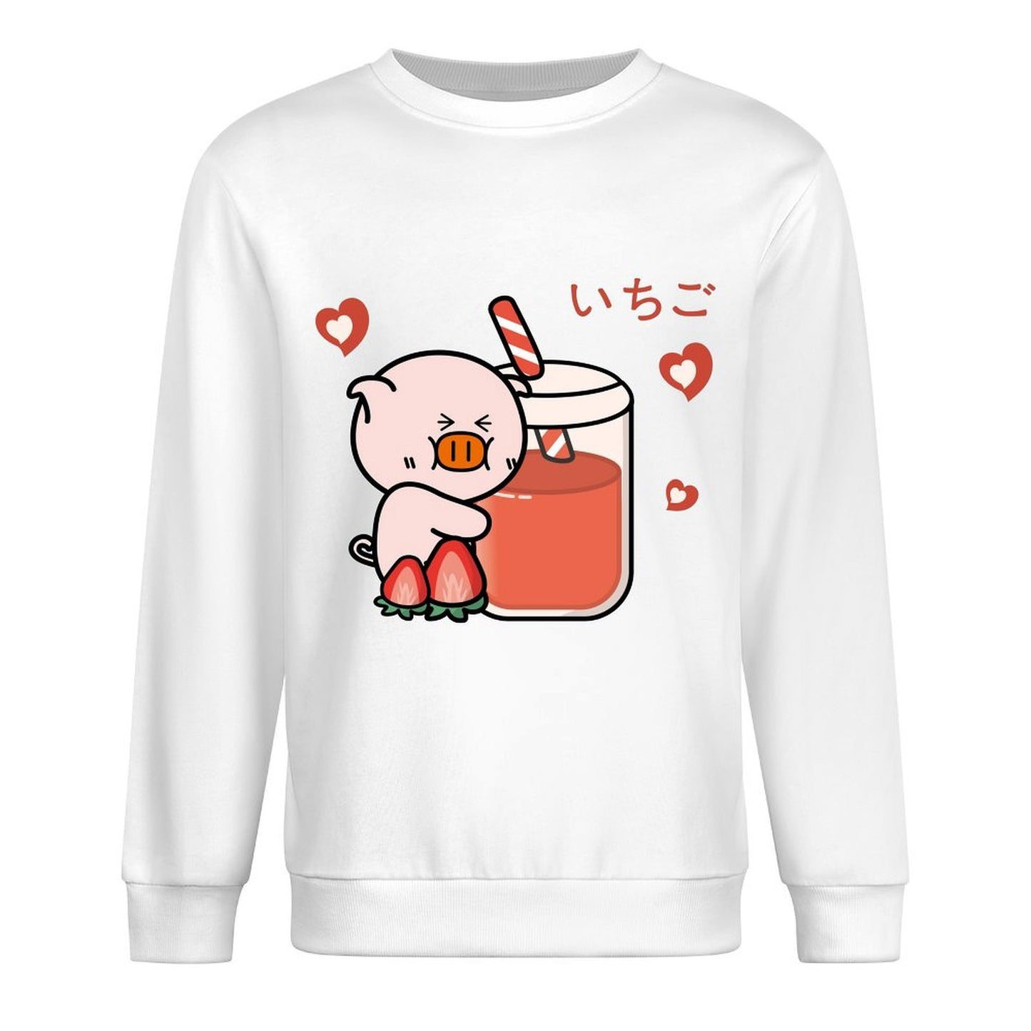 IPBR 250g Crew Neck Long Sleeve Sweatshirt Front GraphicCrew Neck Long Sleeve Sweatshirt4001556