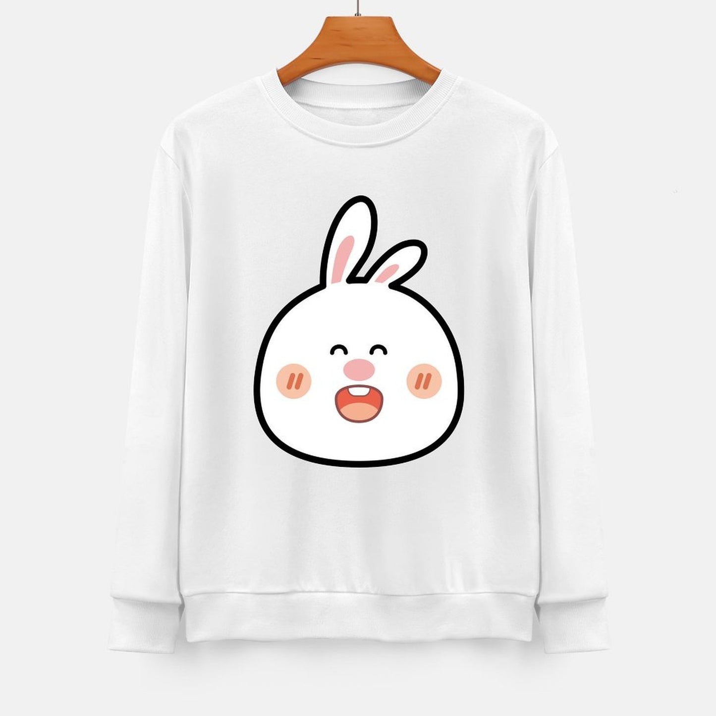 Front Patterned Long Sleeve TopSoft Durable