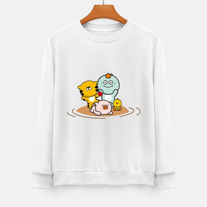 Front Patterned Long Sleeve TopEverydayTee Eco / Sustainable