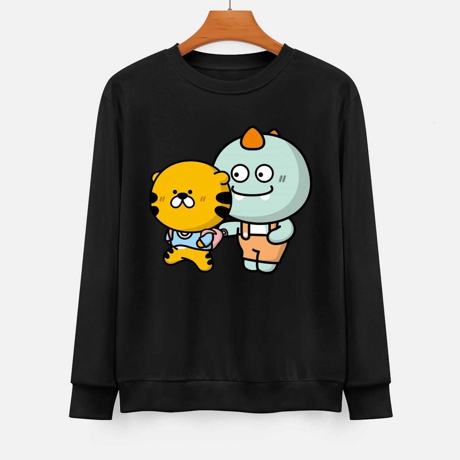  Front Patterned Long Sleeve TopEssentialFit TrueStyle