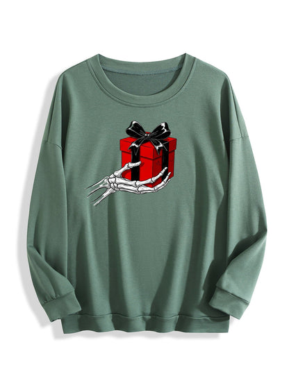 Customized Christmas-themed hoodies are available Gift