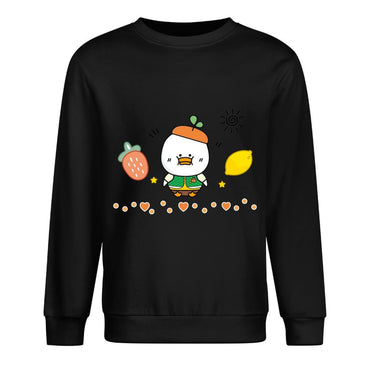 Front Patterned Long Sleeve TopIndoor ComfortFit