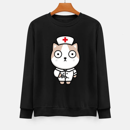  Front Patterned Long Sleeve TopRelaxFit Heritage