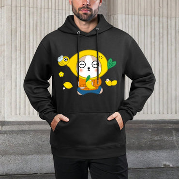 IPBR 250g Hooded Pocket Sweatshirt Front GraphicMen's Hooded  Sweatshirt4001505