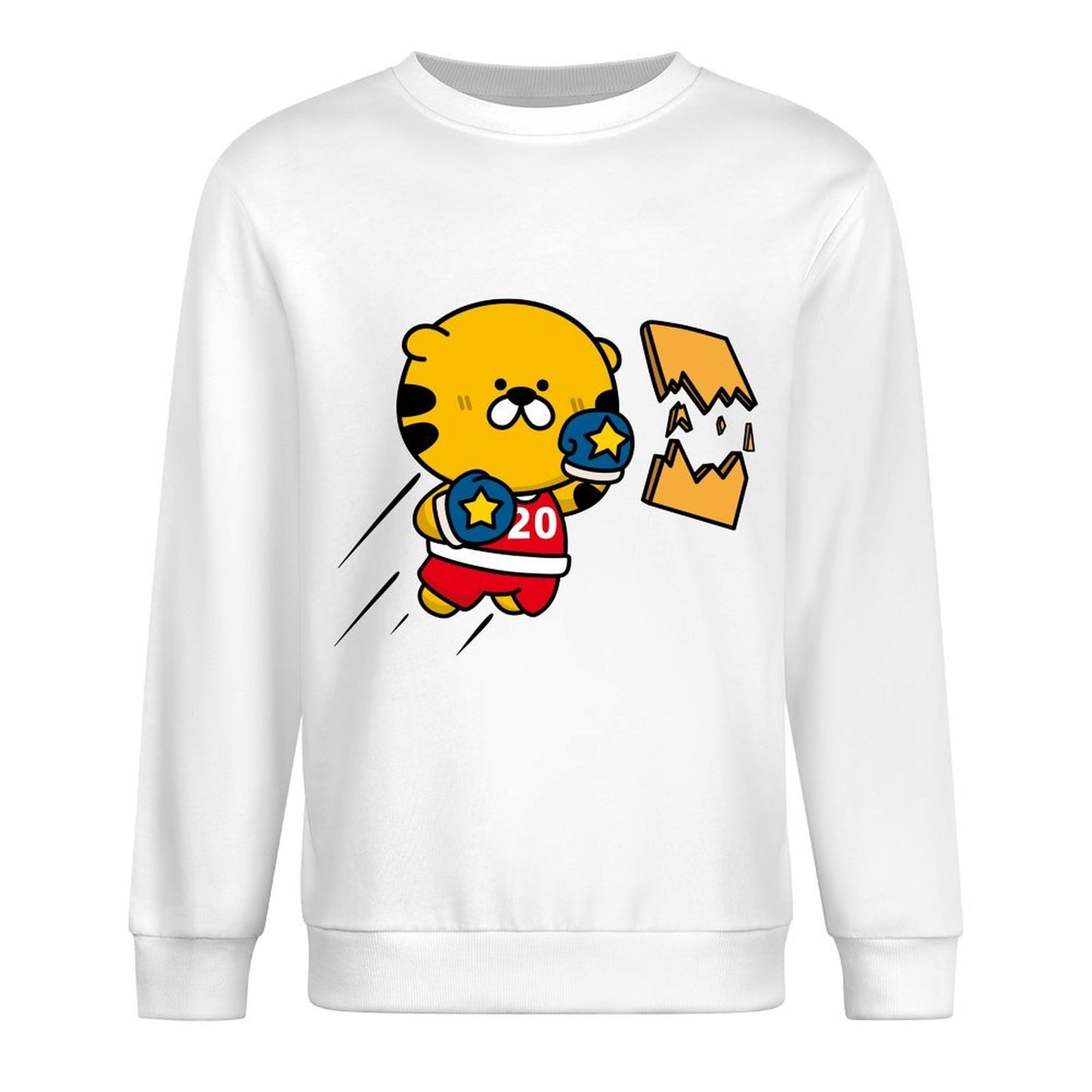 Front Patterned Long Sleeve TopTrueStyle CleanCut