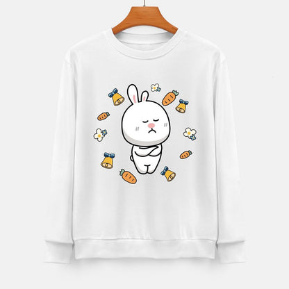 Front Patterned Long Sleeve TopVintage CleanCut