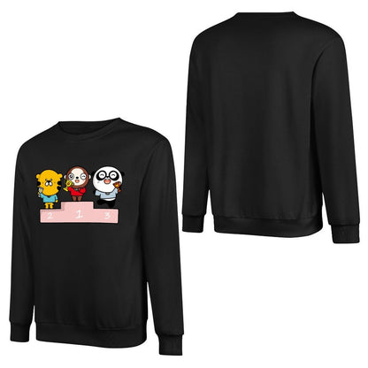 IPBR 250g Crew Neck Long Sleeve Sweatshirt Front GraphicCrew Neck Long Sleeve Sweatshirt4000858