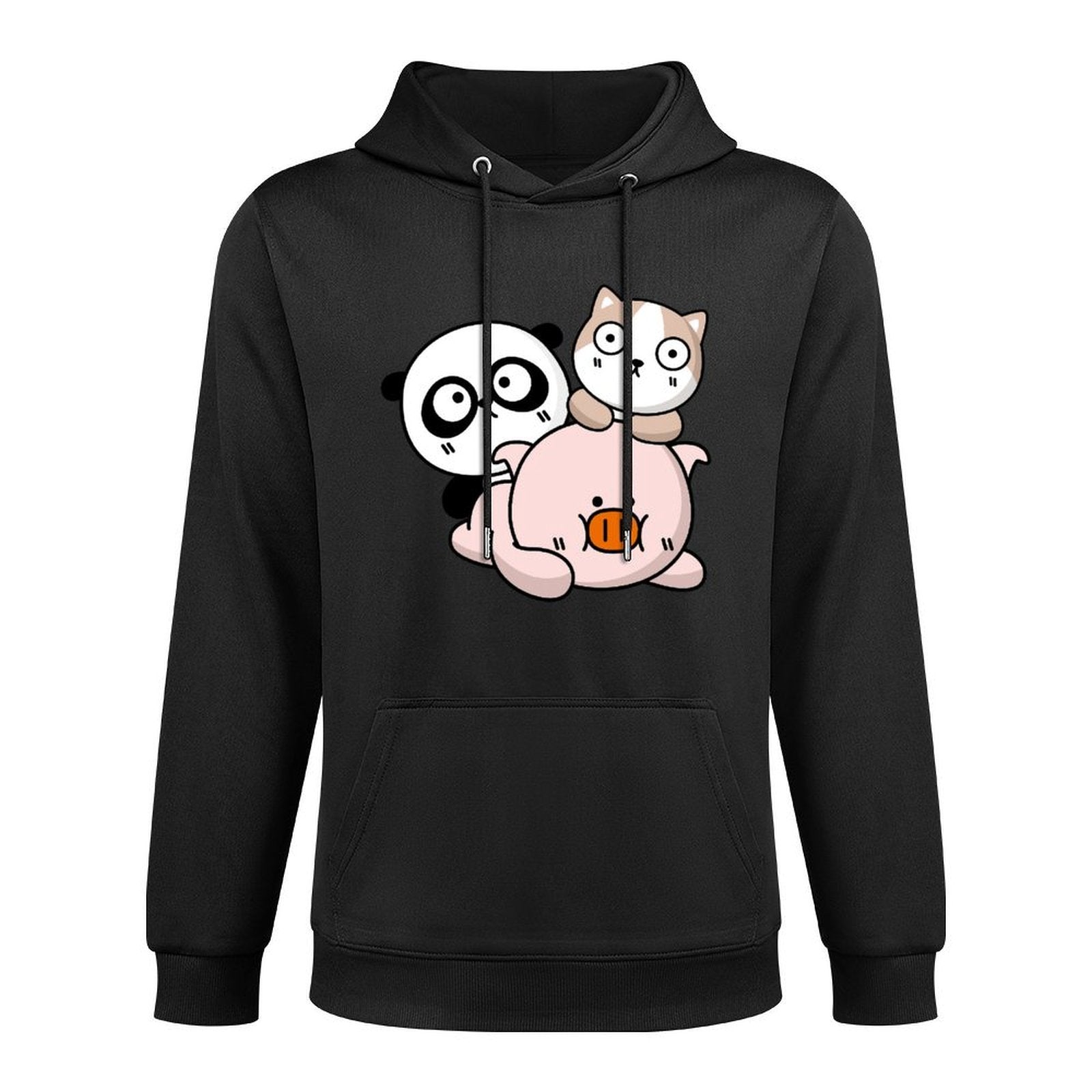 Front Graphic HoodiesClassic Tear-Resistant