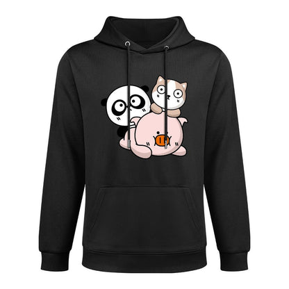 Front Graphic HoodiesClassic Tear-Resistant