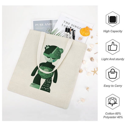 Canvas Tote Bag 6000107-1 Style 34x40cm
