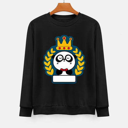 Front Patterned Long Sleeve TopEasy-Care Moisture-Wicking