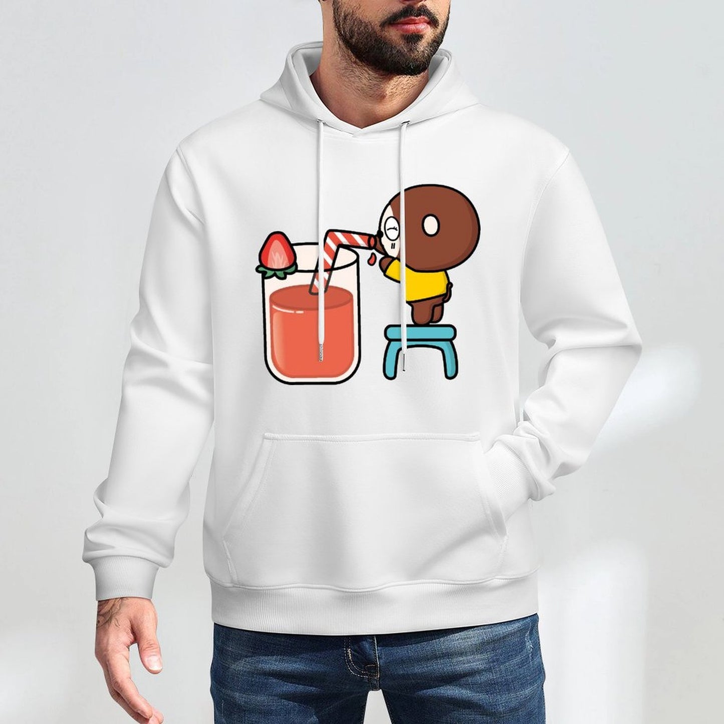 Sharp Durable Front Graphic Hoodies