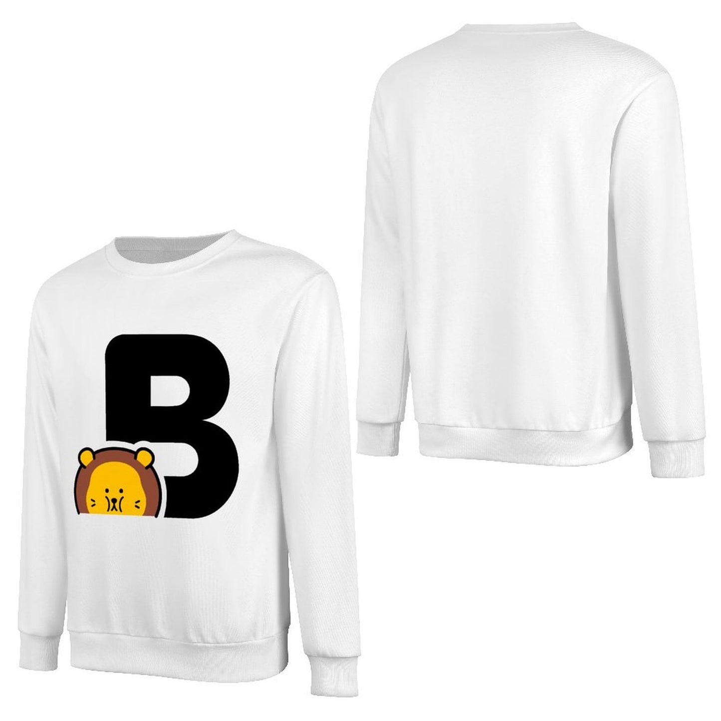 Front Patterned Long Sleeve TopModernFit ActiveStyle