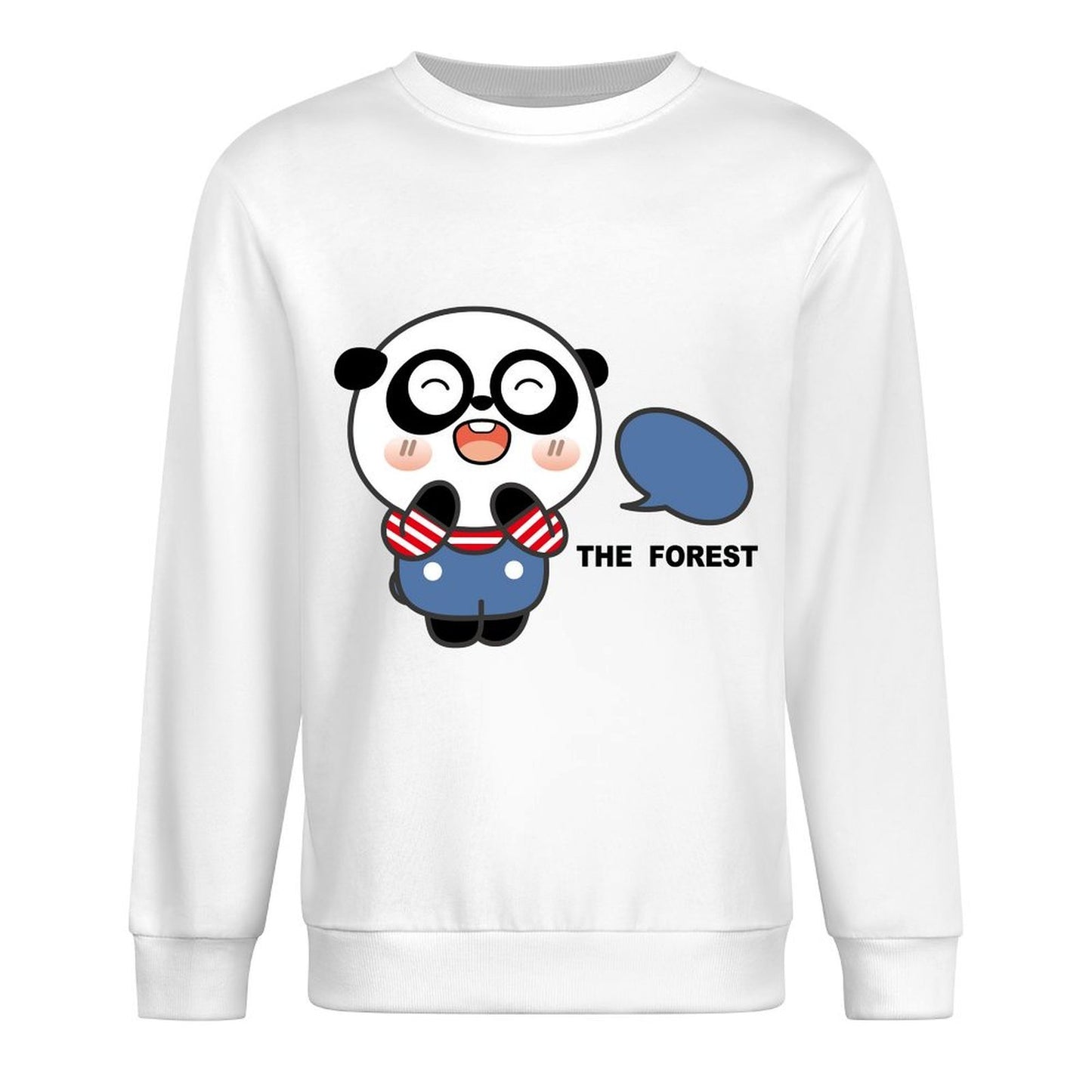 Front Patterned Long Sleeve TopSoftWear Breathable