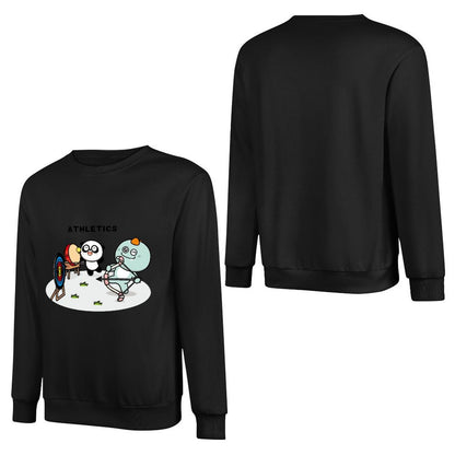 Front Patterned Long Sleeve TopActive Neutral