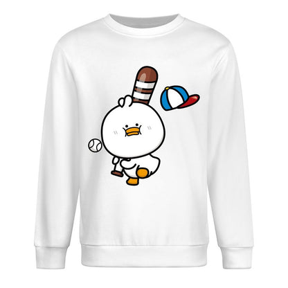 Front Patterned Long Sleeve TopComfort Minimalist