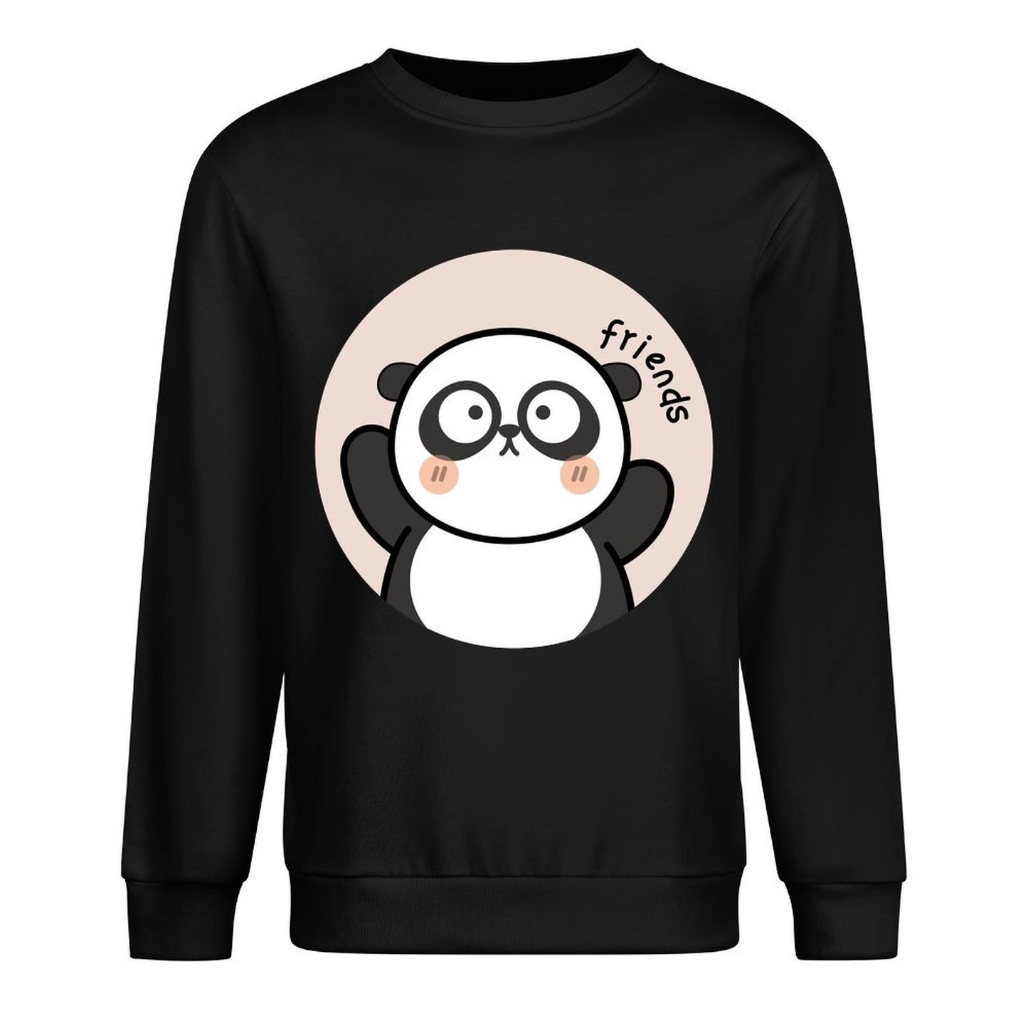 Front Patterned Long Sleeve TopVibrant Colors Clean Edges