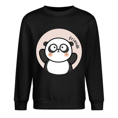 Front Patterned Long Sleeve TopVibrant Colors Clean Edges