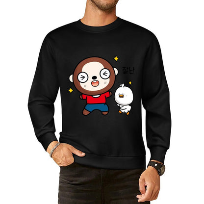 Front Patterned Long Sleeve TopEasyStyle Promotional