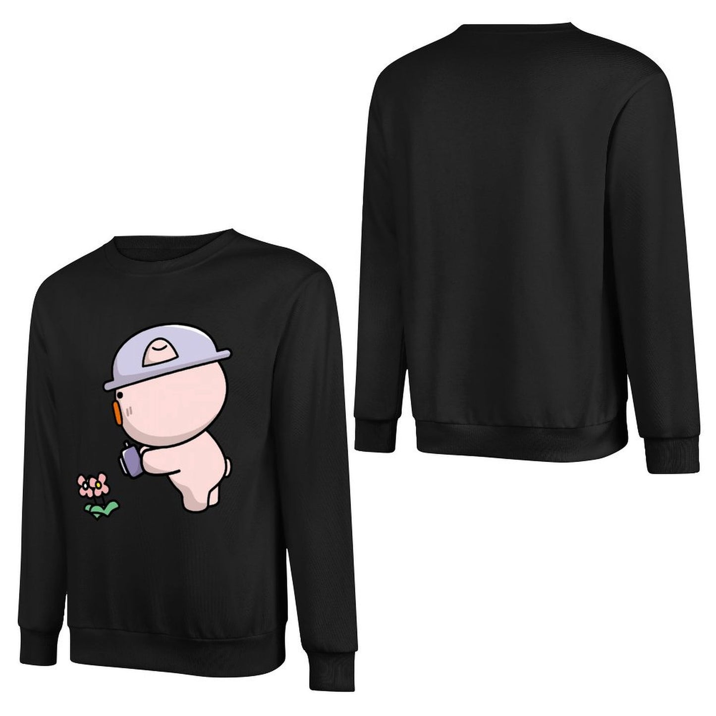 IPBR 250g Crew Neck Long Sleeve Sweatshirt Front GraphicCrew Neck Long Sleeve Sweatshirt4000027