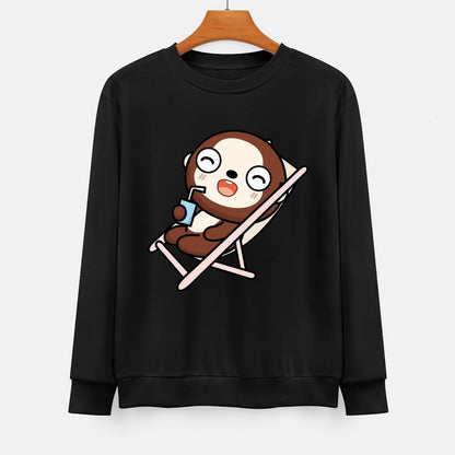 IPBR 250g Crew Neck Long Sleeve Sweatshirt Front GraphicCrew Neck Long Sleeve Sweatshirt4000233