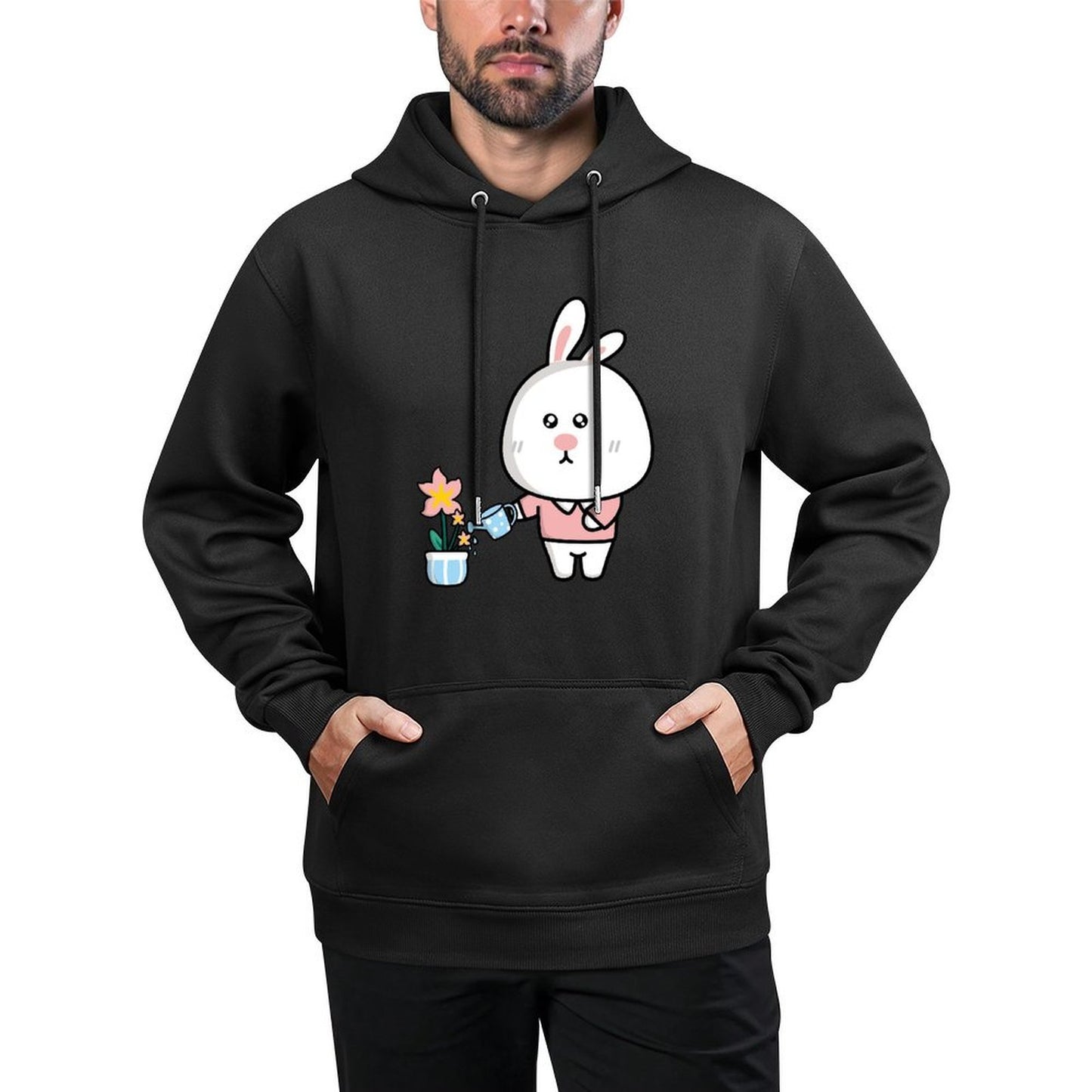 RegularFit Fade-Resistant Front Graphic Hoodies