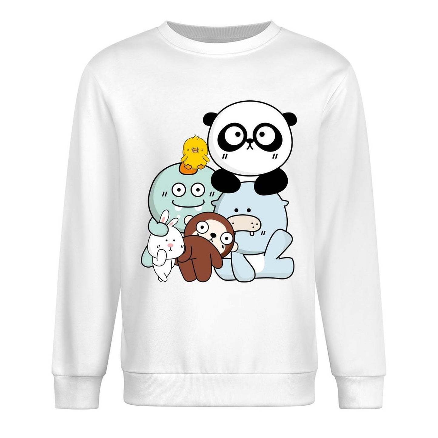 Front Patterned Long Sleeve TopRetro Performance