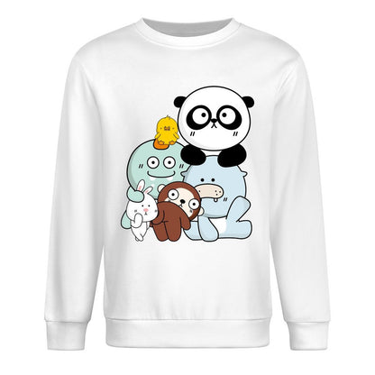 Front Patterned Long Sleeve TopRetro Performance