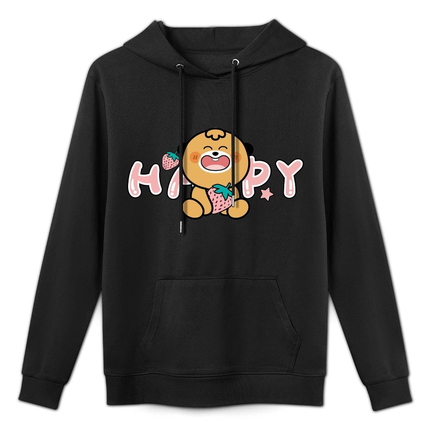 Bold Wrinkle-Free Front Graphic Hoodies