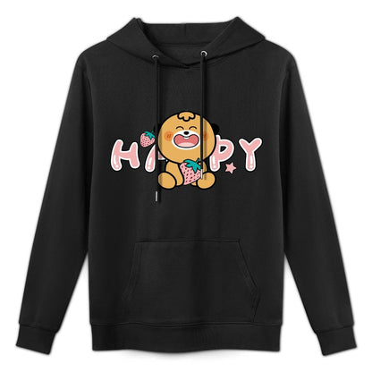 Bold Wrinkle-Free Front Graphic Hoodies