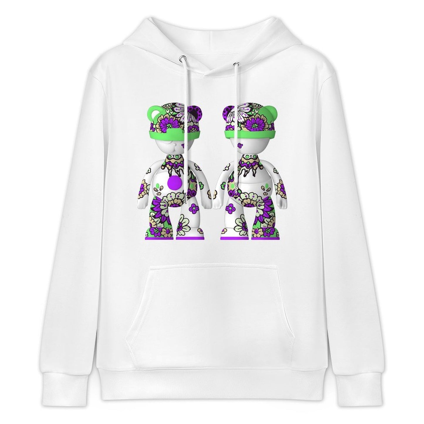 Hoodie Front PatternHigh-Quality Basic